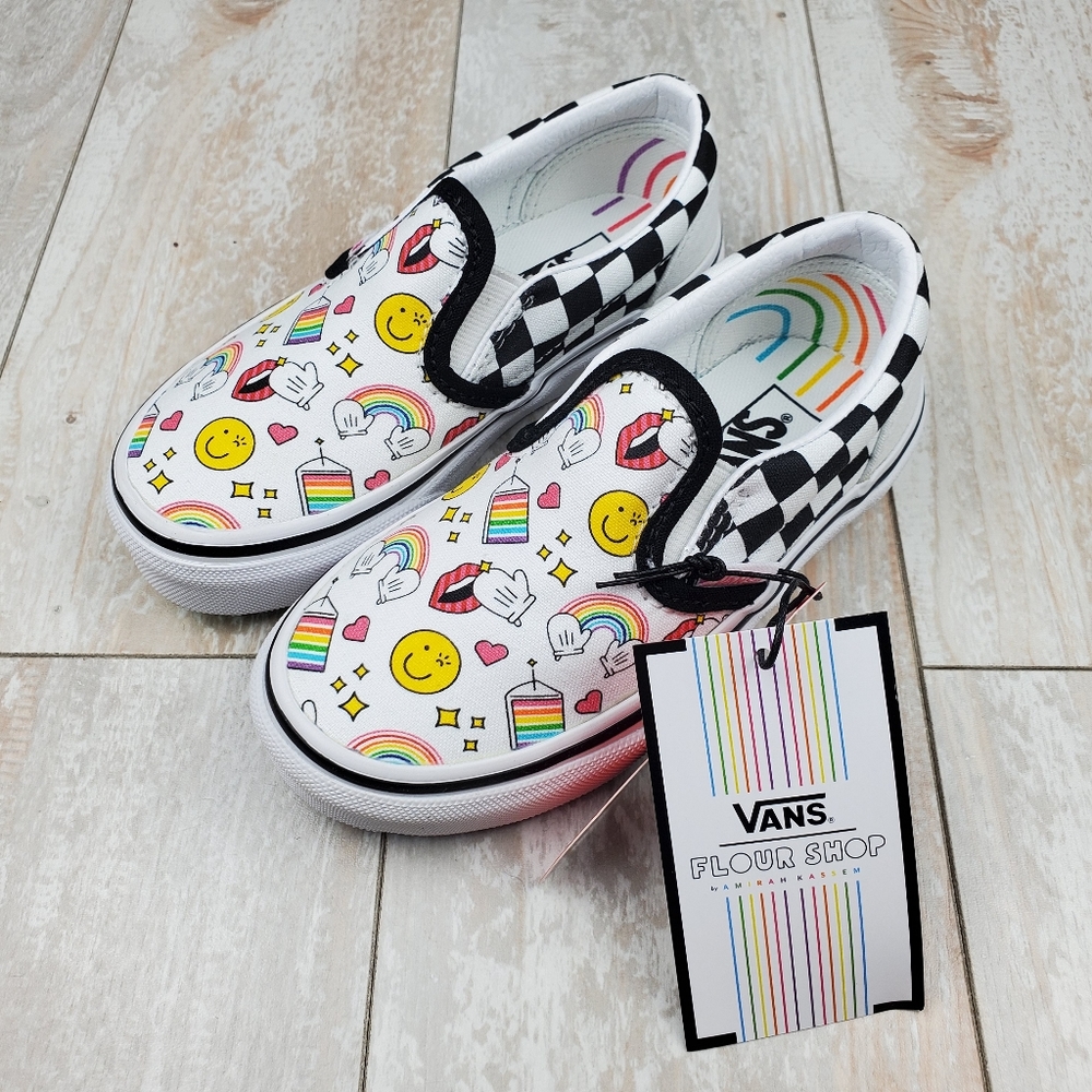 Vans X Flour Shop Classic Slip On